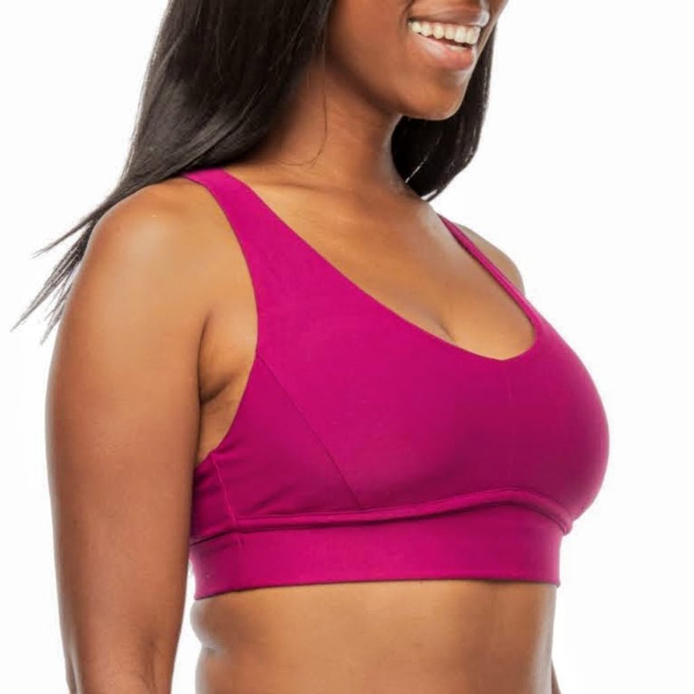 Xersion Move Medium Support Racerback Sports Bra - Picture 2 of 14